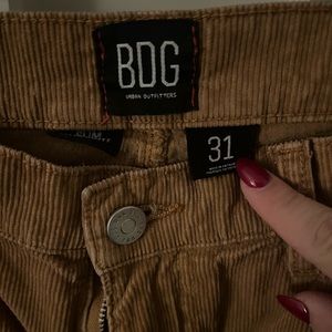 Urban Outfitters BDG Corduroy Pants. Size 31. Good condition